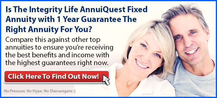 Independent Review of Integrity Life AnnuiQuest Fixed Annuity with 1 Year Guarantee